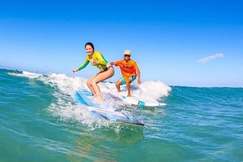 Private Surf Lesson at Waikiki Beach