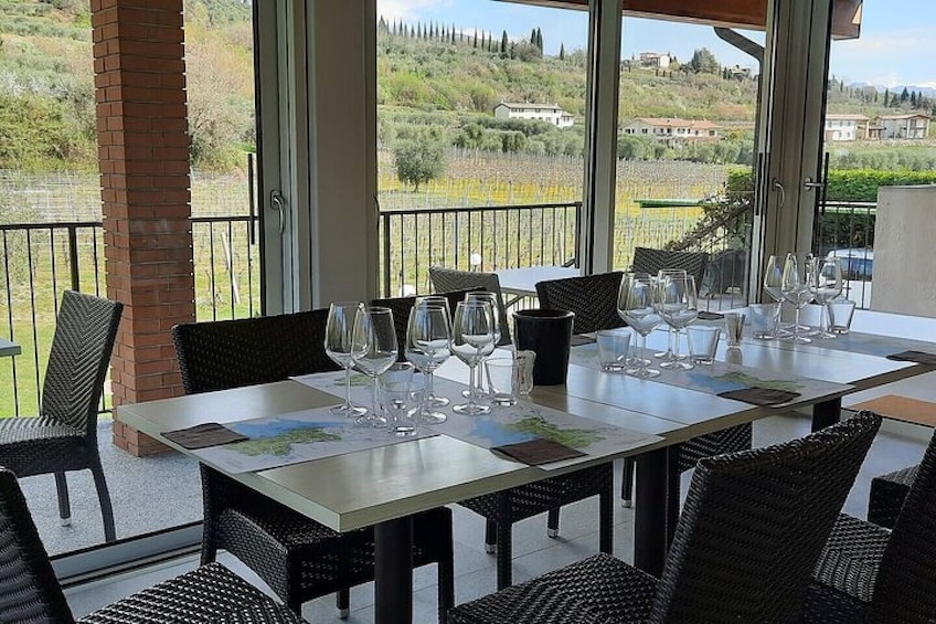 Bardolino Winery Tour and Tasting at Garda Lake in Italy