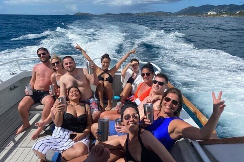 US Virgin Islands Beach Bar and Island Hop - Full Day!