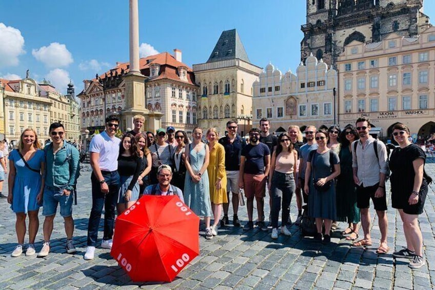Having fun on our Old Town Tour