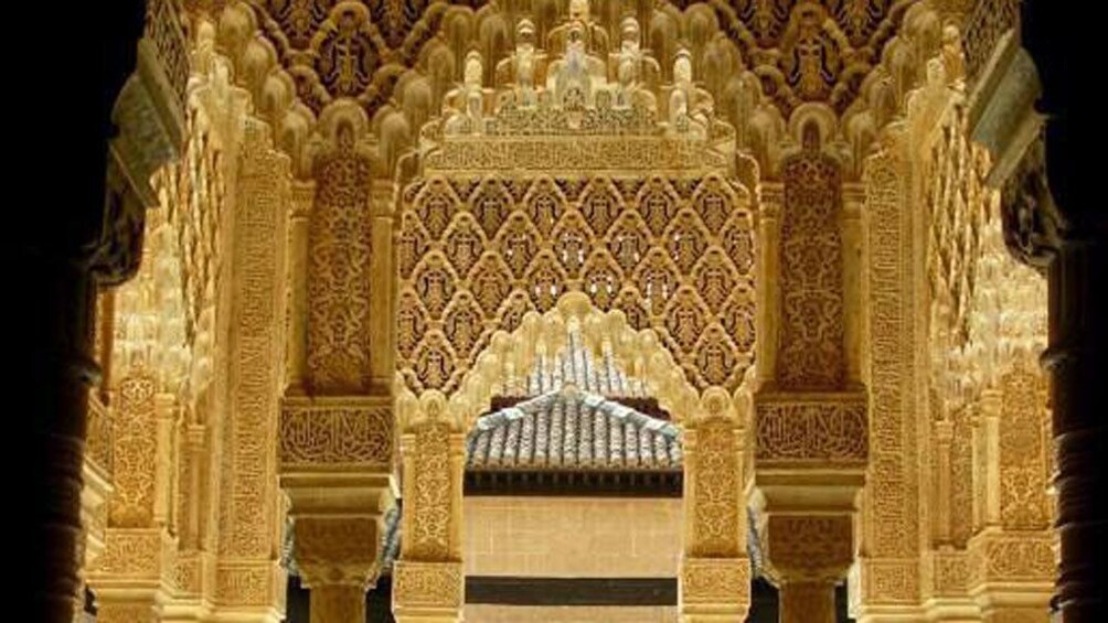 golden interior in seville