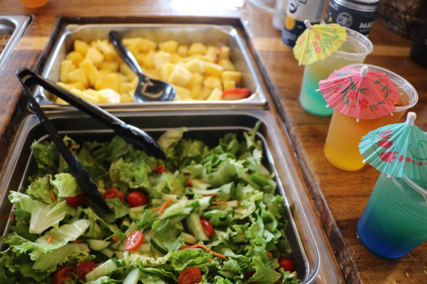Snorkeling, Hawaiian Buffet, and Dolphin Watch- AM, PM or Sunset Cruise - 
