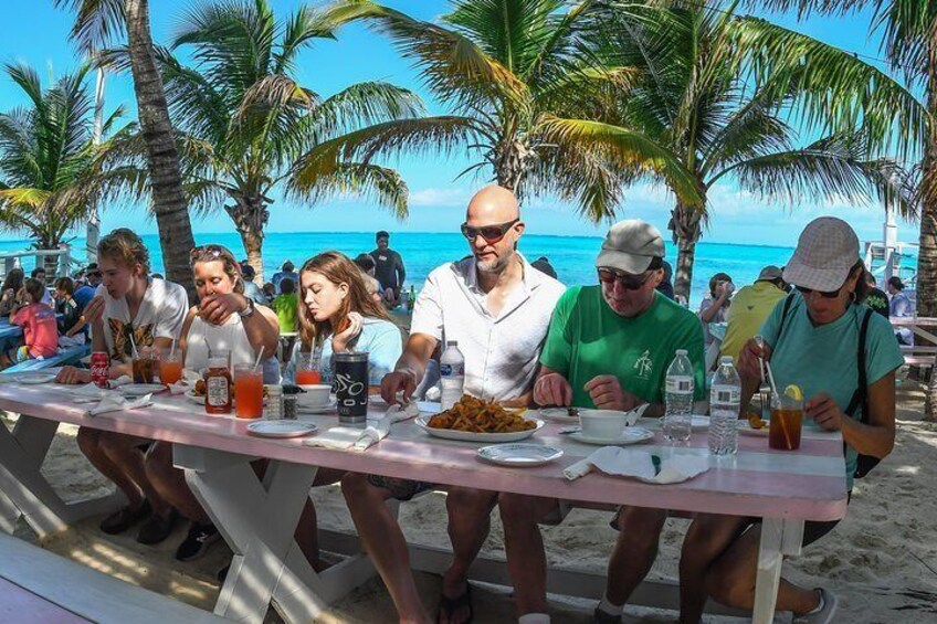 Lunch with a view like this is just breathtaking