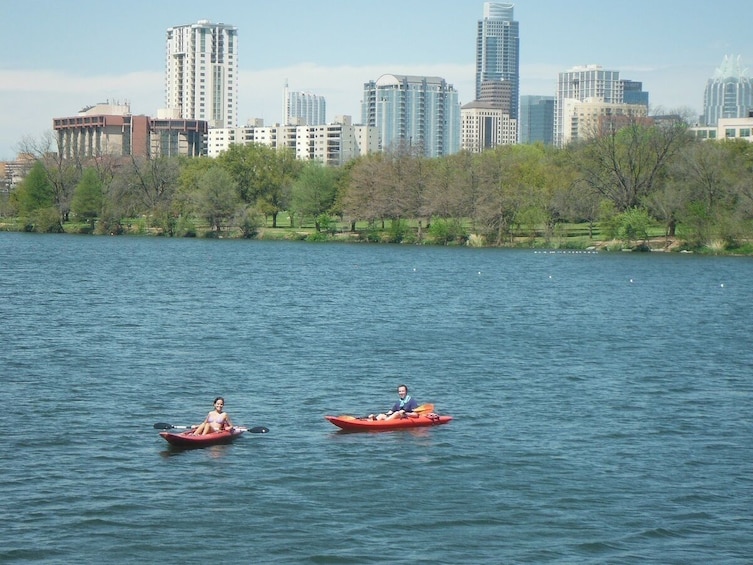 Weekend Kayak Rental at Lady Bird Lake