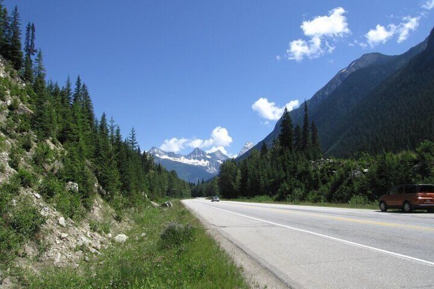 Listen to a Tour Guide as you Drive between Kamloops and Vancouver