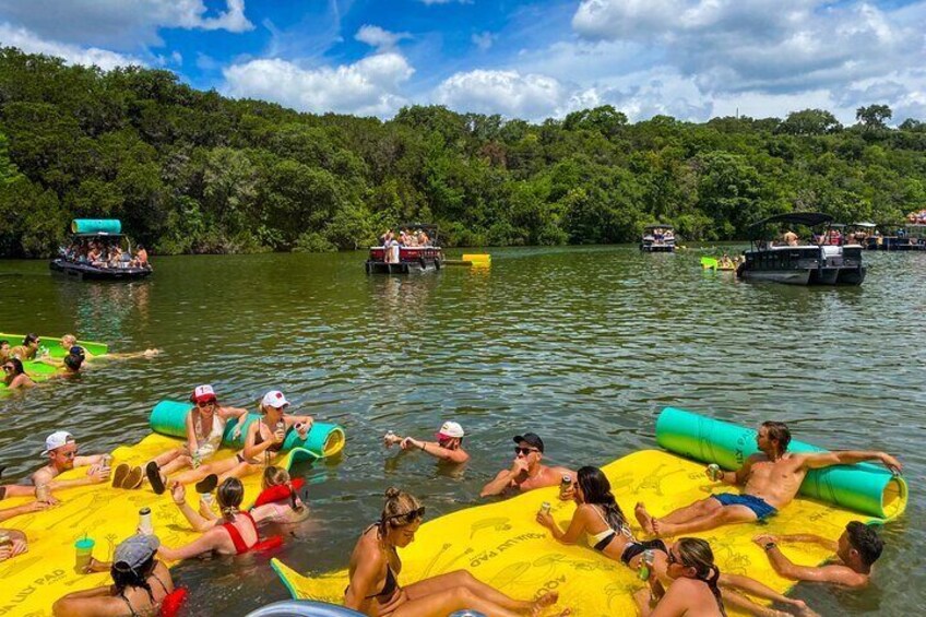 Private Lake Austin Boat Cruise - Full Sun Shading Available