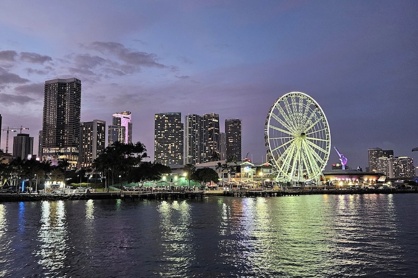 Miami Skyline Evening Cruise on Biscayne Bay