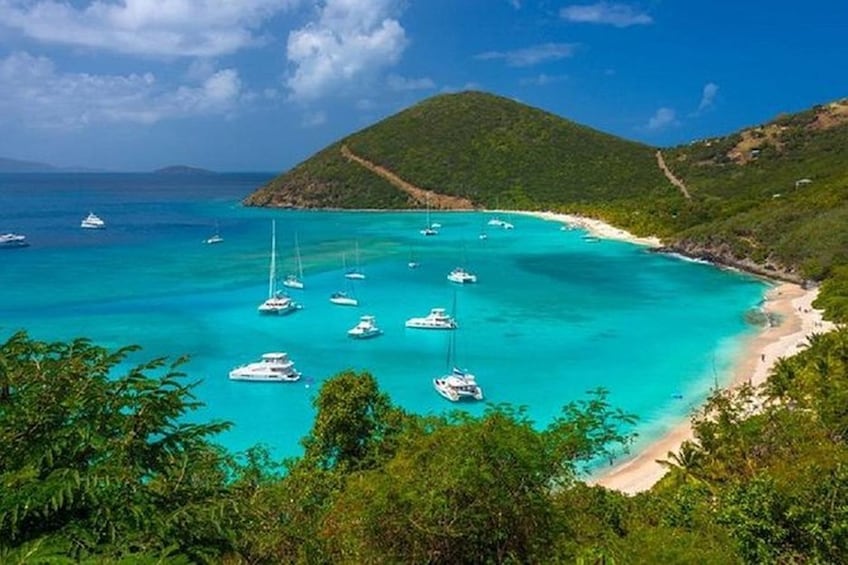 Trunk Bay Beach from St. Thomas Private Driver