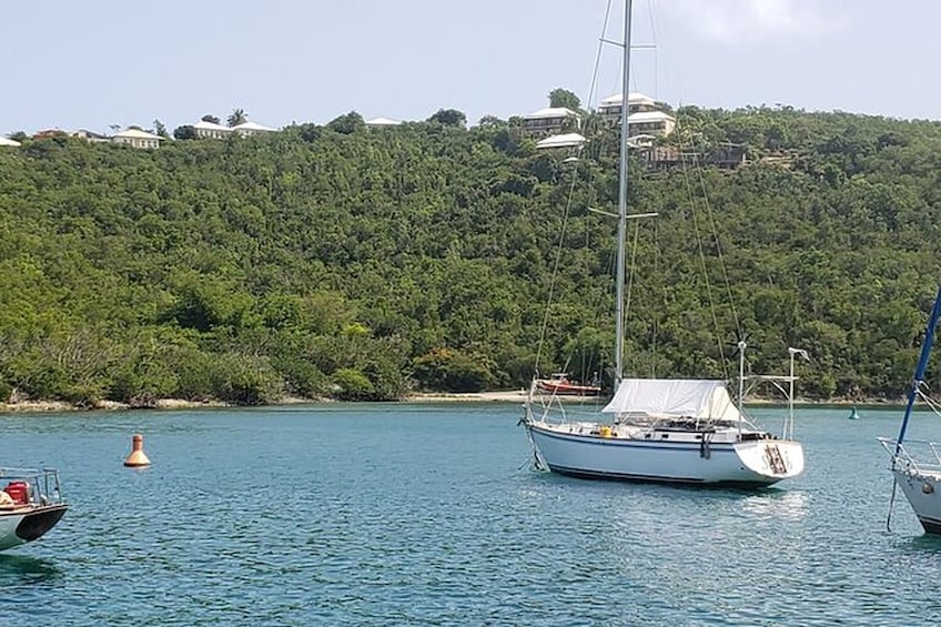 Trunk Bay Beach from St. Thomas Private Driver