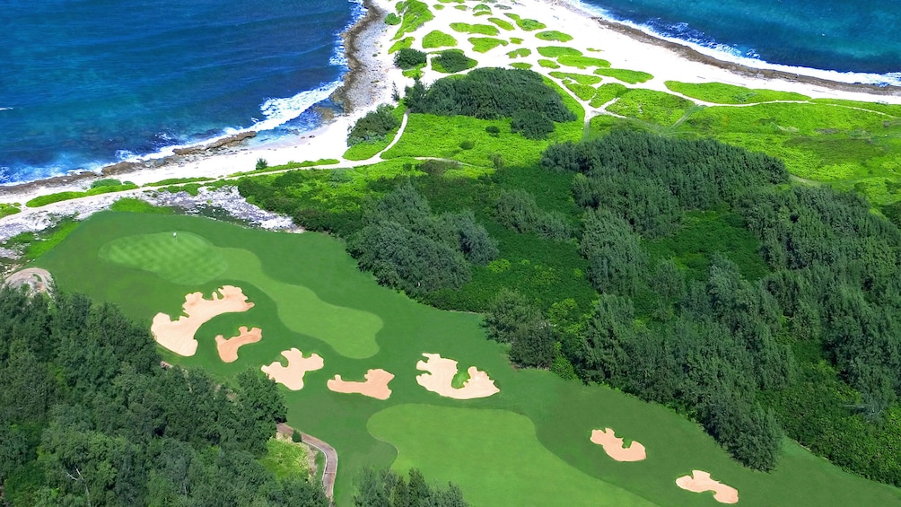 Aerial view of Arnold Palmer Golf Course