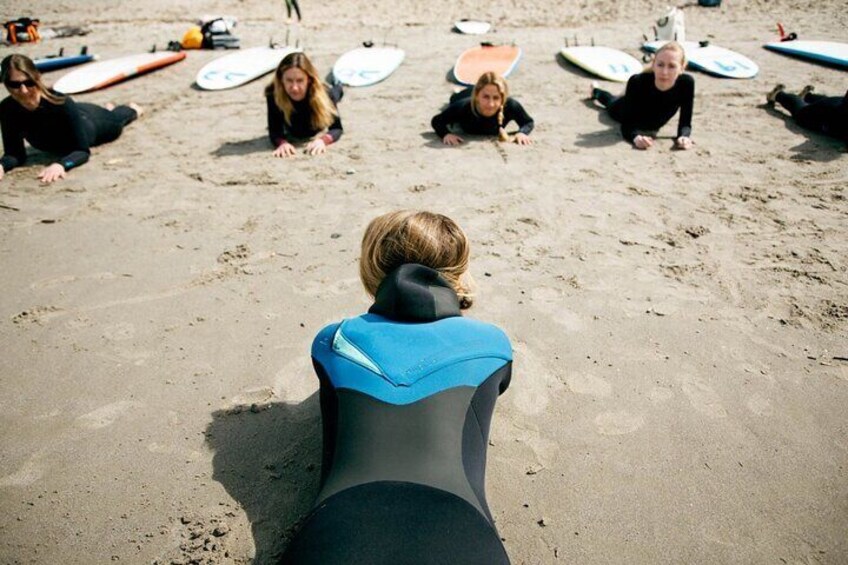 Beginner Surf Lessons At Stinson Beach