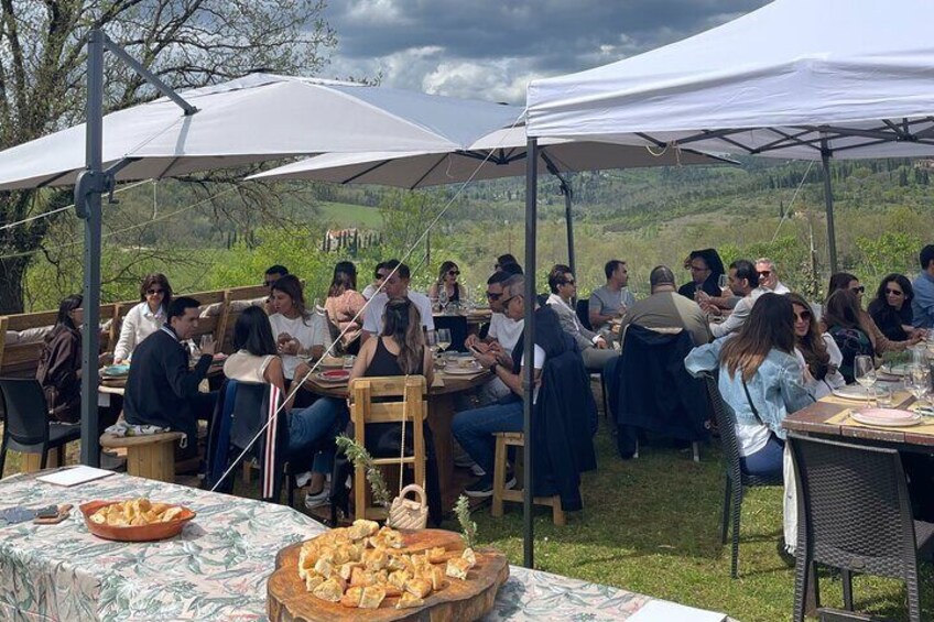 Cooking Class on a Family Farm in Chianti with Lunch