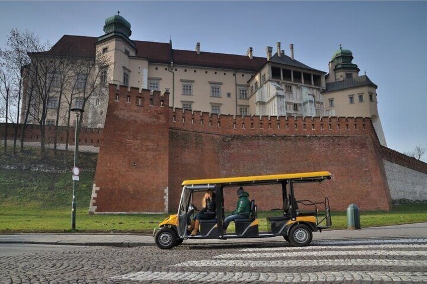 Krakow: Old Town, Jewish Kazimierz and Ghetto Sightseeing by Electric Golf Cart