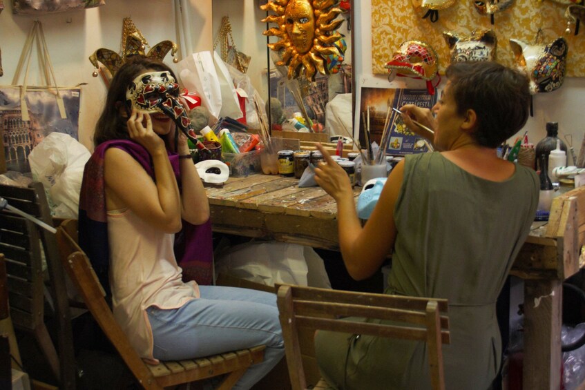 Carnival Mask Decorating Class