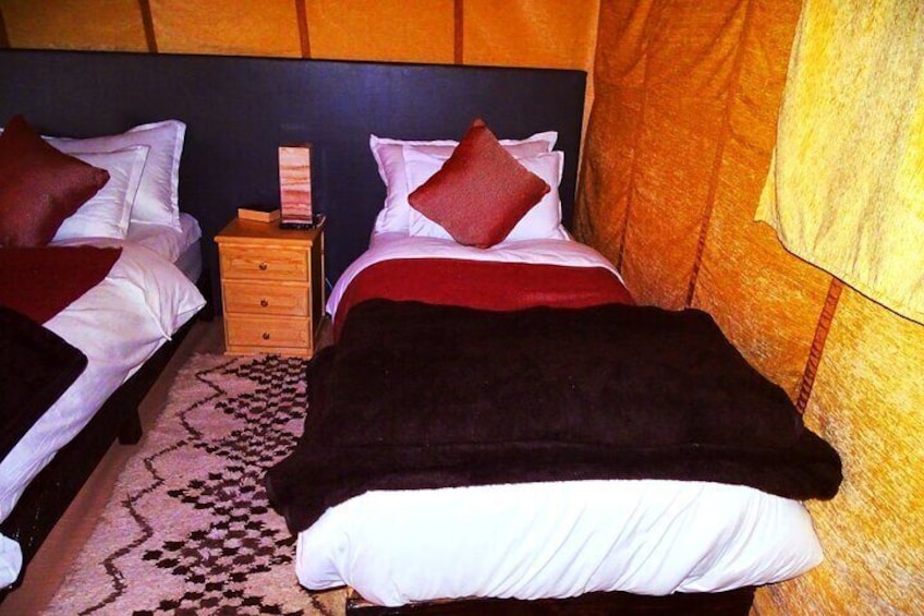 Trip To Erg chebbi Dunes from Errachidia, Luxury Camp, Transport, No Extra Fee.