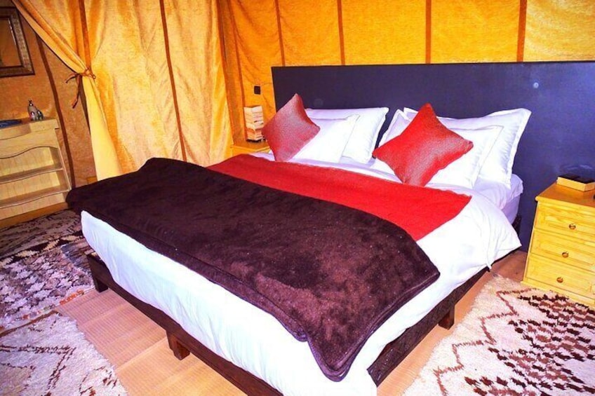 Trip To Erg chebbi Dunes from Errachidia, Luxury Camp, Transport, No Extra Fee.