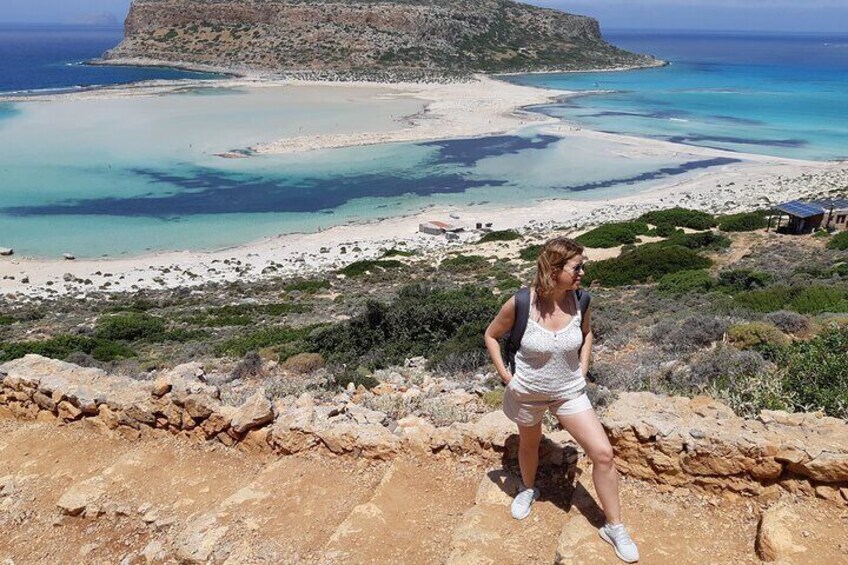 Hiking to Balos