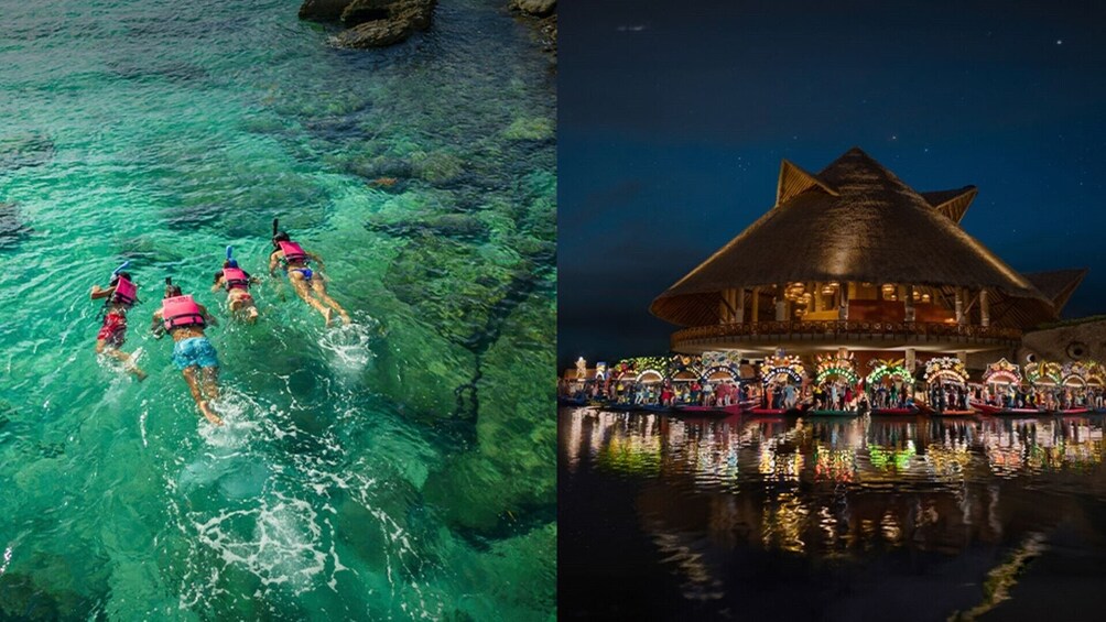 COMBO: Xcaret Park & Xoximilco Tickets with Transportation