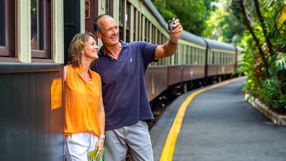 Kuranda Scenic Rail & Skyrail including Gold Class Tickets