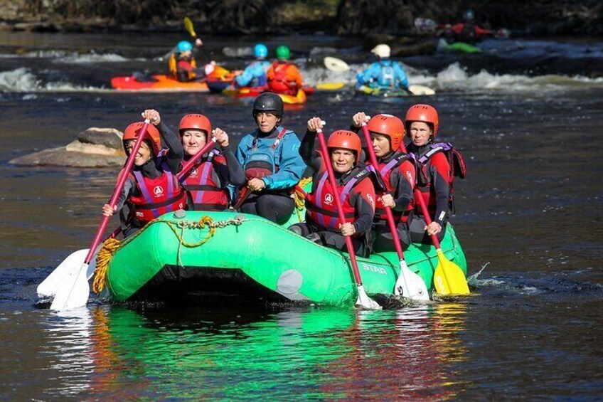 Whitewater Rafting Adventure in Llangollen 