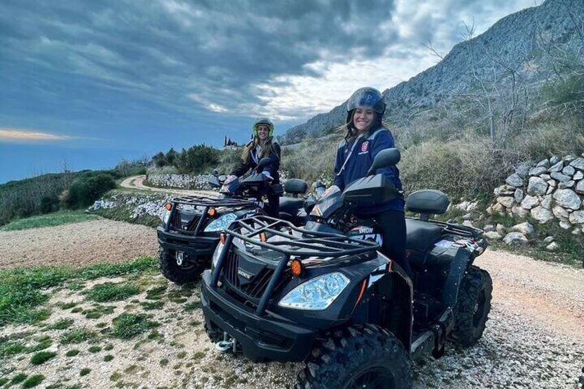 Quad Biking Off Road Tour starting 10 minutes drive from Split