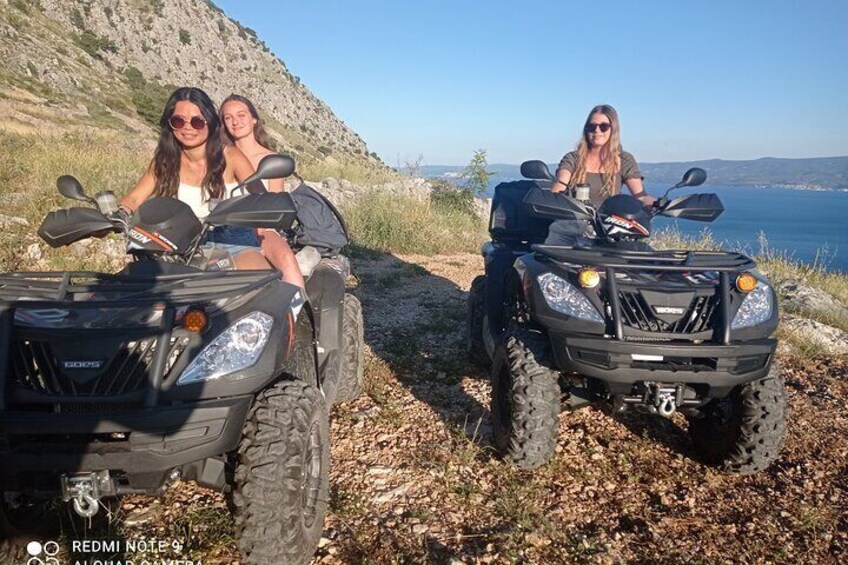 Quad Biking Off Road Tour starting 10 minutes drive from Split