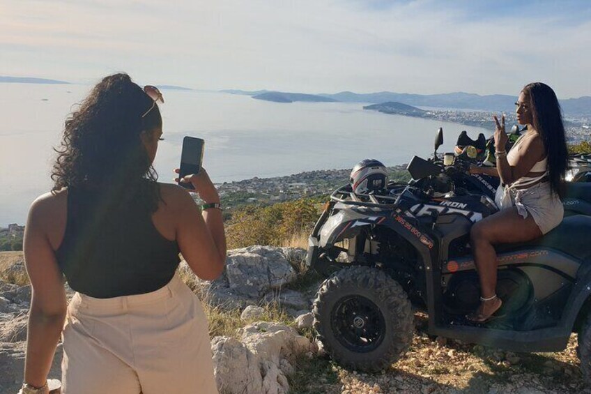 Quad Biking Off Road Tour starting 10 minutes drive from Split