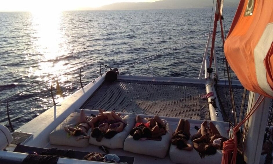 Catamaran Cruise Along the Bay of Palma with Lunch or Dinner