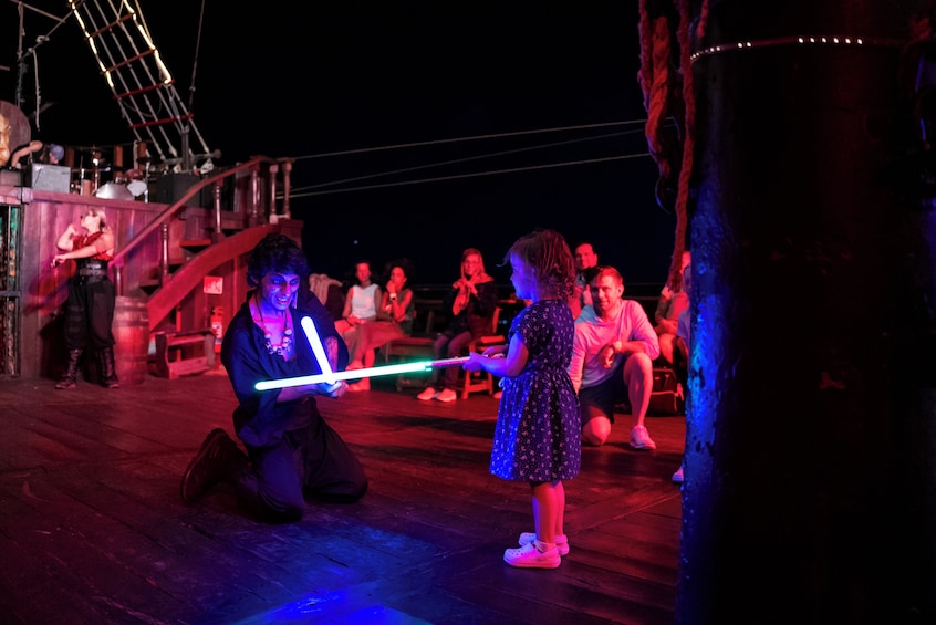 Pirate Show & Dinner Cruise with Open Bar - Optional transportation