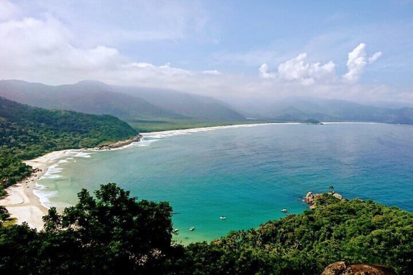 Sul and Leste Beaches seeing from Sundara Viewpoint