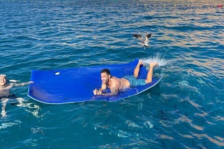 Cabo Blue Snorkeling Cruise, Open Bar and Lunch in Cabo San Lucas