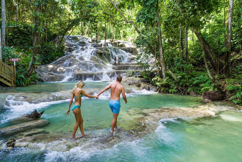 Catamaran Cruise to Dunn's River Falls with Snorkeling