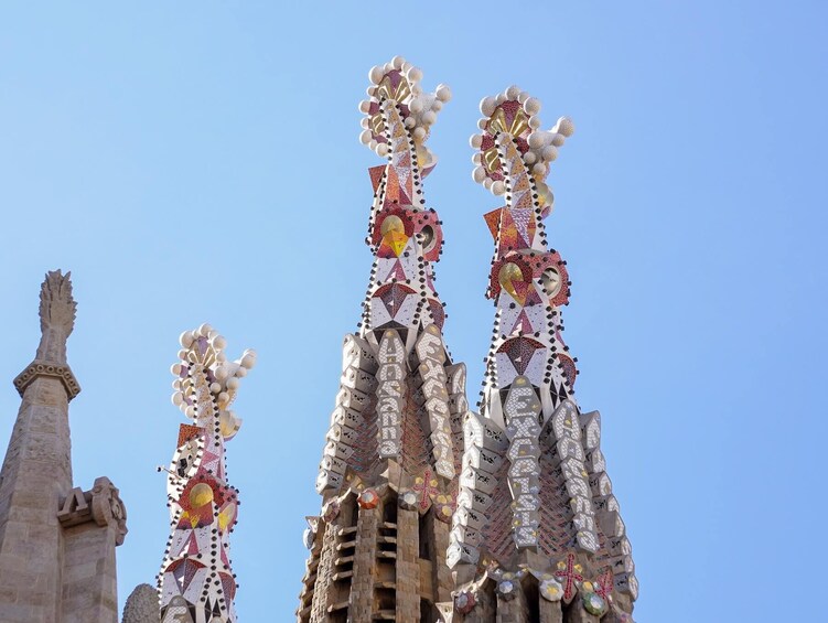 Fast Track: Park Güell & Sagrada Familia Tour with Towers