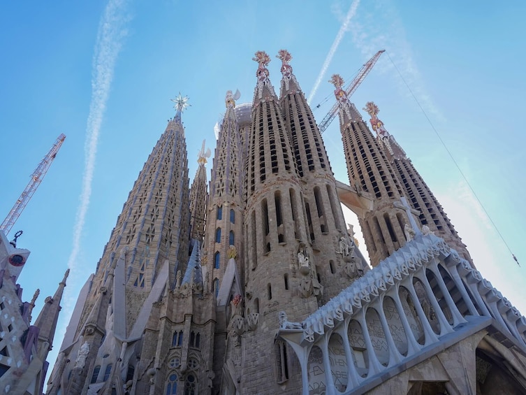 Fast Track: Park Güell & Sagrada Familia Tour with Towers