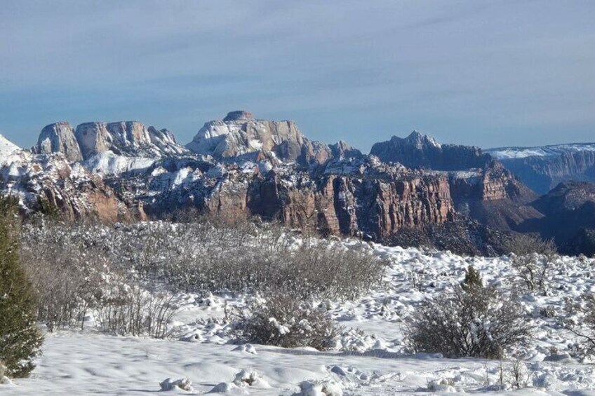 Zion National Park/Kolob Terrace Private 1/2 Day Sightseeing Tour