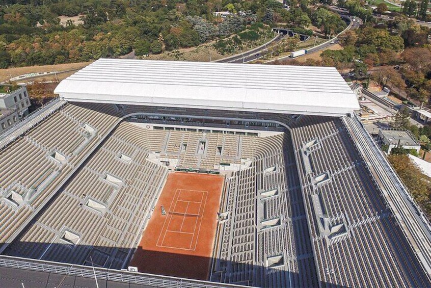 Behind the scenes at the Roland-Garros Stadium