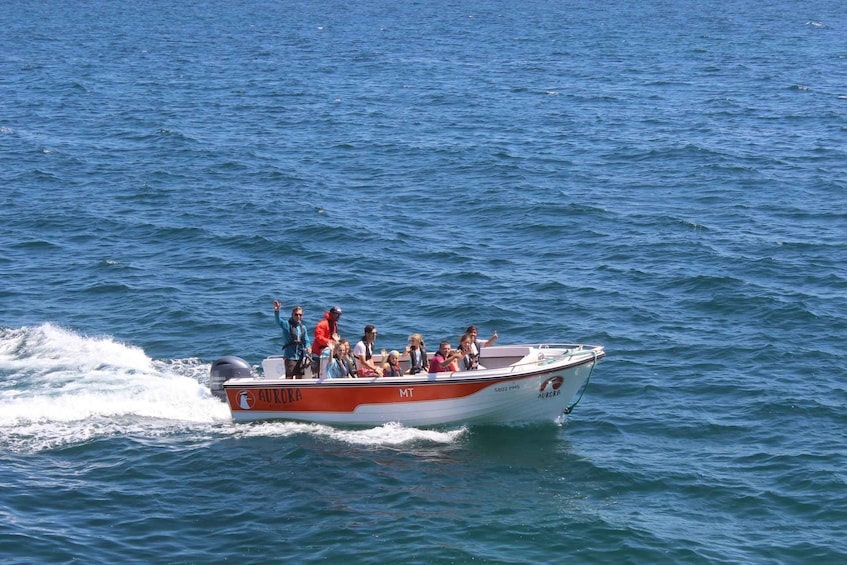 Picture 7 for Activity Armação de Pêra: Benagil and 10 Best Caves Guided Boat Tour