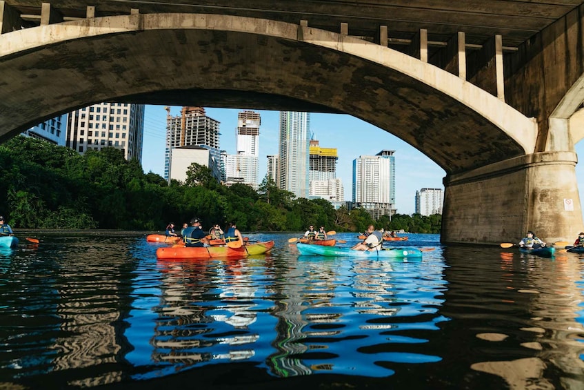 Picture 1 for Activity Austin: Sunset Bat Watching Kayak Tour