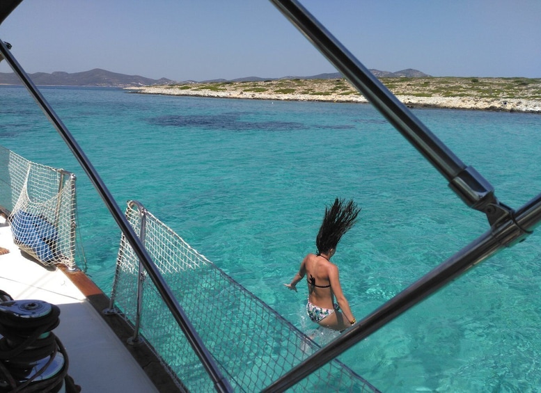 Picture 6 for Activity From Paros: Private Sailing Cruise with Lunch and Snorkeling