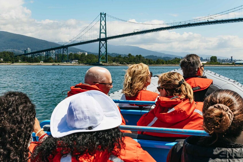 Picture 7 for Activity Vancouver: Indian Arm and Granite Falls Zodiac Boat Tour
