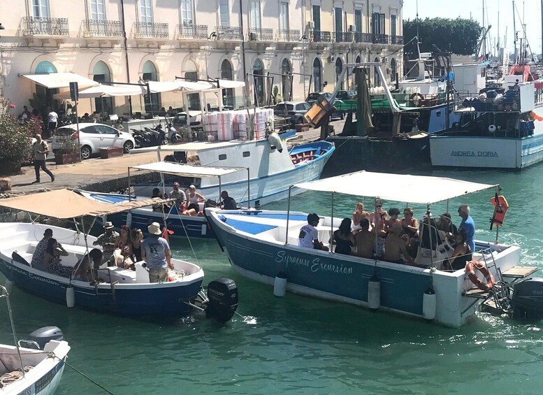 Picture 3 for Activity Syracuse: Boat Trip of Ortigia Island and Sea Caves