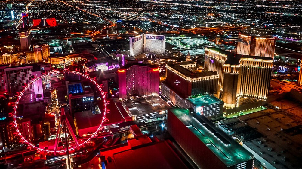City Highlights Helicopter Night Flight