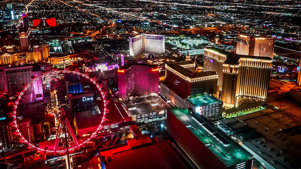 City Highlights Helicopter Night Flight
