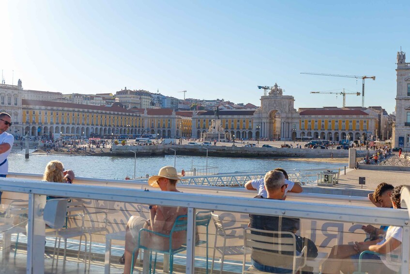 Picture 2 for Activity Lisbon: Tagus River Boat Tour with One Drink Included