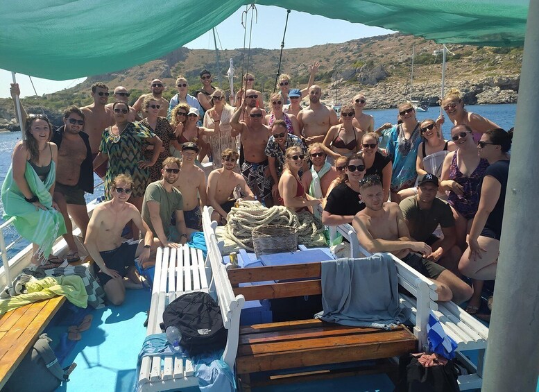 Picture 15 for Activity Rhodes Town: Anthony Quinn, Kalithea & Afandou Boat Cruise