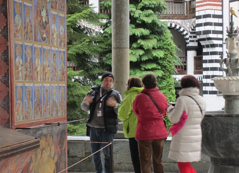 Picture 9 for Activity From Sofia: Rila Monastery UNESCO Site & Outdoor Mineral Spa