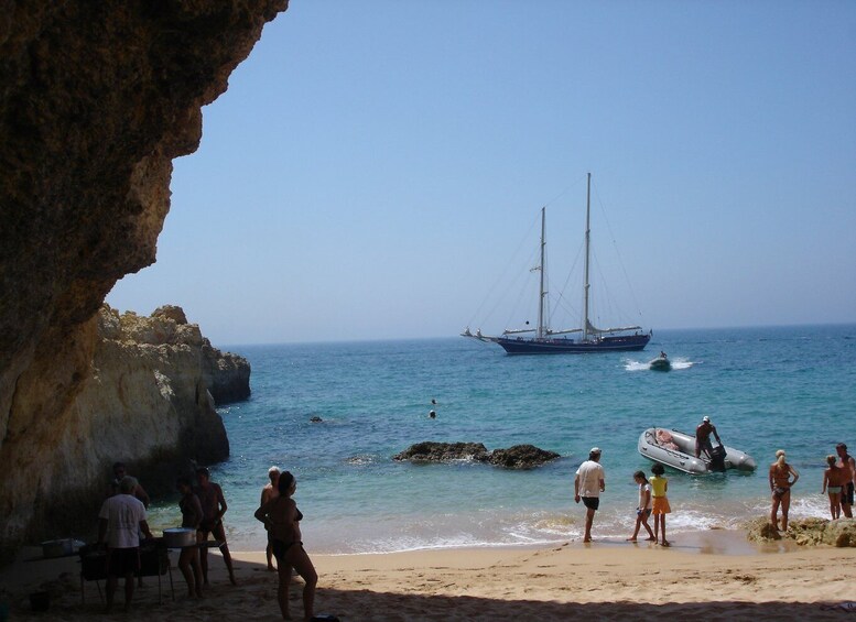 Picture 3 for Activity Vilamoura: Full-Day Algarve Cruise with BBQ Lunch on Beach