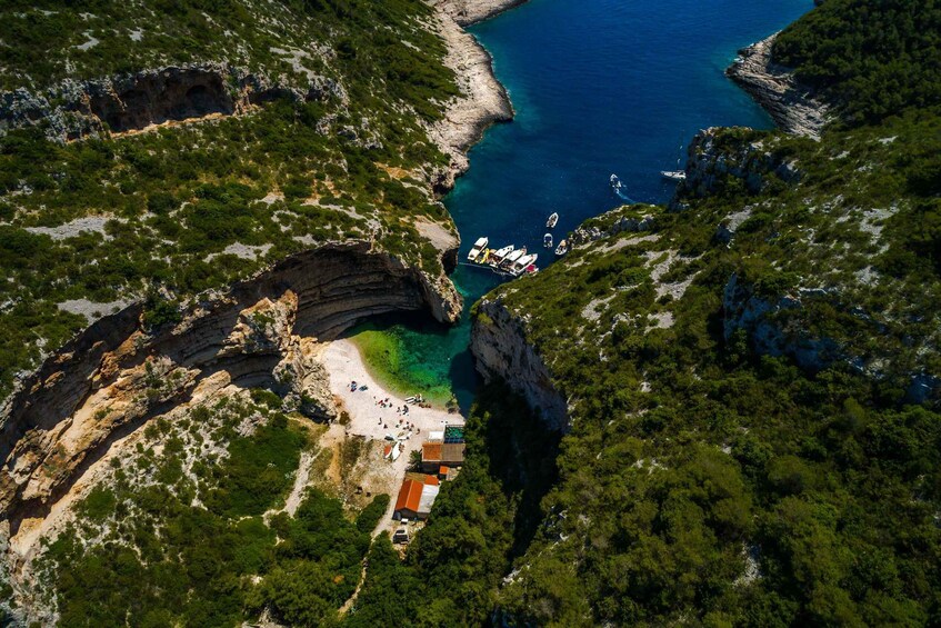 Picture 3 for Activity From Split: Private Day Trip to Blue Cave and Islands