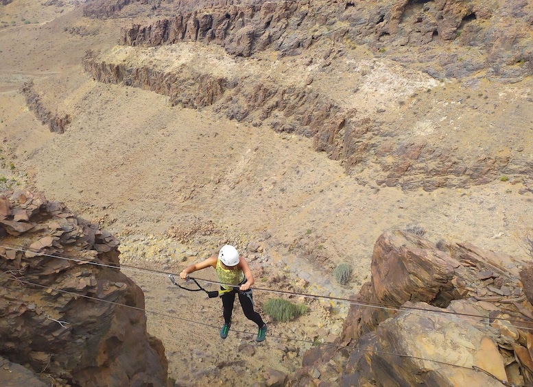 Picture 4 for Activity Gran Canaria: Cliff Climbing Via Ferrata Trip by Maspalomas