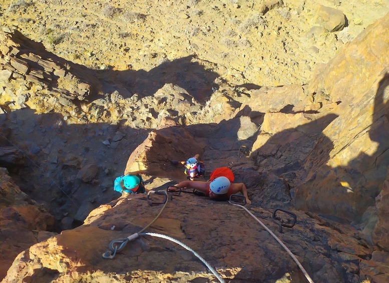 Picture 6 for Activity Gran Canaria: Cliff Climbing Via Ferrata Trip by Maspalomas